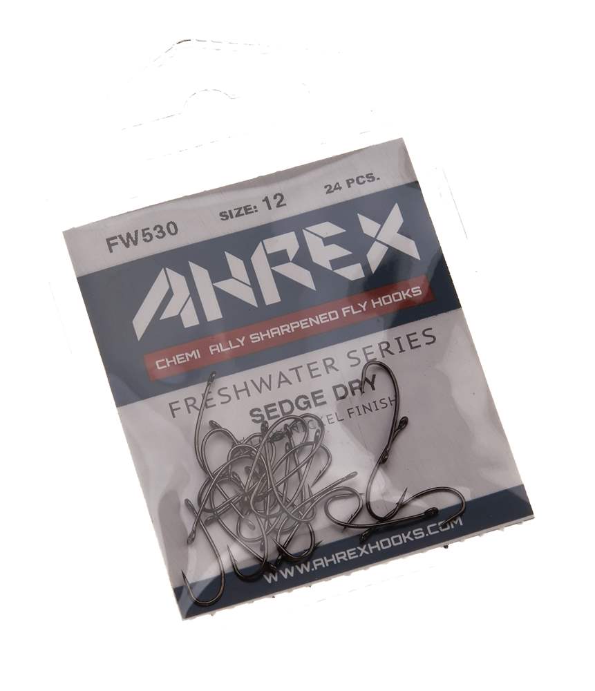 Ahrex FW530 Sedge Dry Hook Barbed #14
